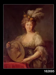Portrait of Anne Biron, Princess of Courland